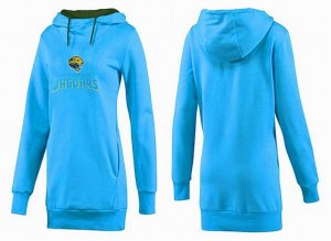 Women Jacksonville Jaguars Logo Pullover Hoodie-079