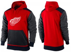 NHL Detroit Red Wings Logo Pullover Hoodie 13