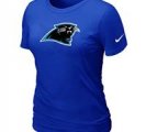 Women Carolina Panthers Blue T-Shirts