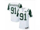 Nike jerseys new york jets #91 richardson white[Elite]