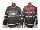 nhl jerseys montreal canadiens #11 gallagher black ice[gallagher]