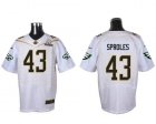 2016 Pro Bowl Nike Philadelphia Eagles #43 Darren Sproles white jerseys(Elite)