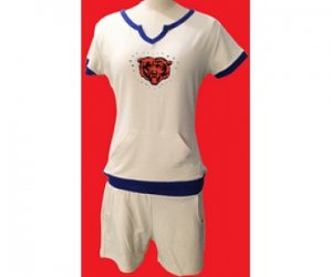 nike women nfl jerseys chicago bears white[sport suit]