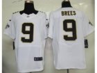 Nike nfl new orleans saints #9 brees white Elite jerseys