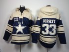 Nike Dallas Cowboys #33 tony dorsett blue-white jerseys[pullover hooded sweatshirt]