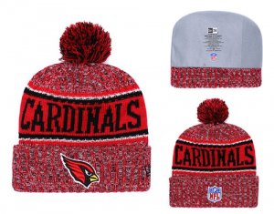 AZ Cardinals Fresh Logo Red Pom Knit Hat YD