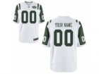 Nike Youth New York Jets Customized Game White Jersey