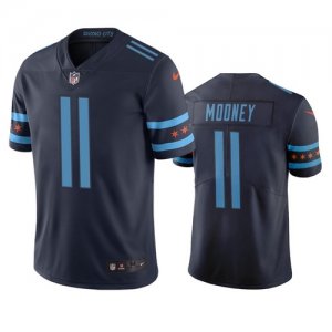 Mens Chicago Bears #11 Darnell Mooney City Edition Navy Jersey