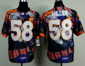 Nike jerseys denver broncos #58 miller camo jerseys[Elite Fanatical version]