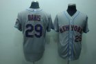 mlb new york mets #29 davis grey[cool base]