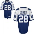 nfl dallas cowboys 28# jones thanksgiving blue