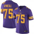 Nike Vikings #75 Brian O'Neill Purple Color Rush Limited Jersey