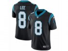 Mens Nike Carolina Panthers #8 Andy Lee Vapor Untouchable Limited Black Team Color NFL Jersey