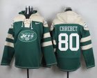 Nike New York Jets #80 Wayne Chrebet Green Player Pullover NFL Hoodie