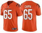 Nike Bengals #65 Alex Cappa Orange Vapor Limited Jersey