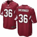 Mens Nike Arizona Cardinals #36 D. J. Swearinger Game Red Team Color NFL Jersey