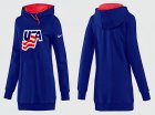 NHL Women Team USA Olympic Logo Pullover Hoodie 24