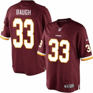 Mens Nike Washington Redskins #33 Sammy Baugh Limited Burgundy Red Team Color NFL Jersey