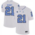 North Carolina Tar Heels 21 Da'Norris Searcy White College Football Jersey