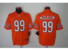 Nike NFL Chicago Bears #99 Shea McClellin orange Jerseys(Limited)