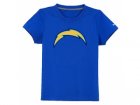 nike san diego chargers sideline legend authentic logo youth T-Shirt blue