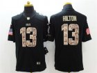 Nike Colts #13 T.Y. Hilton Black Salute To Service Limited Jersey