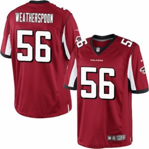 Mens Nike Atlanta Falcons #56 Sean Weatherspoon Limited Red Team Color NFL Jersey