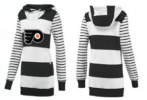 NHL Women Philadelphia Flyers Logo Pullover Hoodie 11