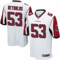 Mens Nike Atlanta Falcons #53 LaRoy Reynolds Game White NFL Jersey