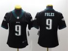 Nike Eagles #9 Nick Foles Black Women Vapor Untouchable Player Limited Jersey