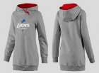 Women Detroit Lions Logo Pullover Hoodie-120