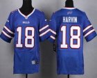 Nike Buffalo Bills #18 HARVIN blue Jerseys(Elite)