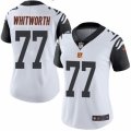 Women's Nike Cincinnati Bengals #77 Andrew Whitworth Limited White Rush NFL Jersey