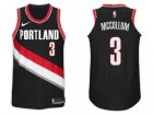 Nike NBA Portland Trail Blazers #3 C.J McCollum Jersey 2017-18 New Season Black Jersey