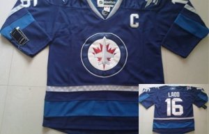 nhl jerseys winnipeg jets #16 ladd blue 2011