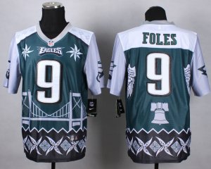 Nike Philadelphia Eagles #9 Nick Foles Jerseys(Style Noble Fashion Elite)