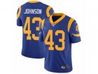 Nike Los Angeles Rams #43 John Johnson Vapor Untouchable Limited Royal Blue Alternate NFL Jersey