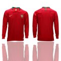 Portugal Home 2018 FIFA World Cup Long Sleeve Thailand Soccer Jersey