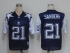 nfl dallas cowboys #21 sanders blue[m&n 1994]