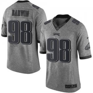 Nike Philadelphia Eagles #98 Connor Barwin Gray Men\'s Stitched NFL Limited Gridiron Gray Jersey