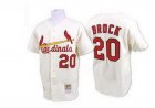 mlb st.louis cardinals #20 brock white