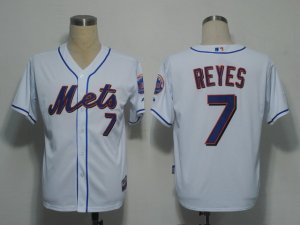 MLB New York Mets #7 Reyes White[Cool Base]