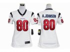 Nike Women Houston Texans #80 Andre Johnson White jerseys