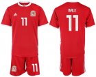 2018-19 Welsh 11 BALE Home Soccer Jersey