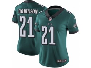 Women Nike Philadelphia Eagles #21 Patrick Robinson Midnight Green Team Color Vapor Untouchable Limited Player NFL Jersey