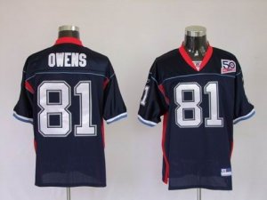 nfl buffalo bills #81 owens 50th dk.blue