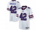 Mens Nike Buffalo Bills #42 Patrick DiMarco Limited White NFL Jersey
