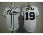 MLB san diego padres #19 gwynn white jerseys