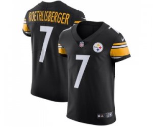 Men\'s Nike Pittsburgh Steelers #7 Ben Roethlisberger Black Team Color Vapor Untouchable Elite Player NFL Jersey