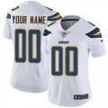 Womens Nike Los Angeles Chargers Customized White Vapor Untouchable Limited Player NFL Jersey